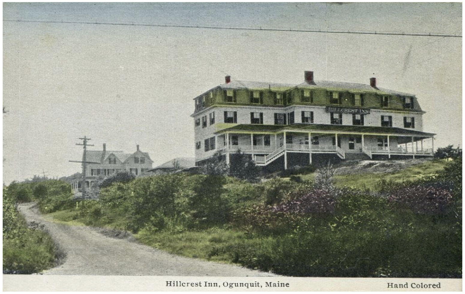 Antique Postcard of Hillcrest Inn